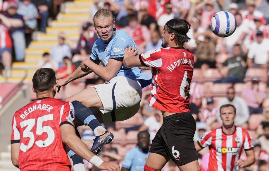 英超4连胜终结！曼城0-0遭副班长南安普敦逼平