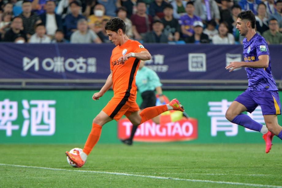 韩子龙挑射制胜 云南玉昆1-0客胜天津津门虎