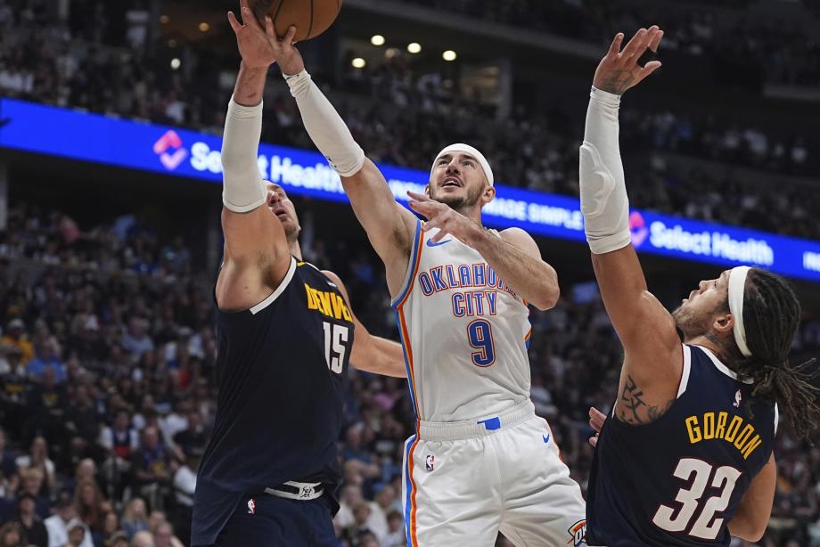 亚历山大25+6+6约基奇27分 雷霆客场力克掘金