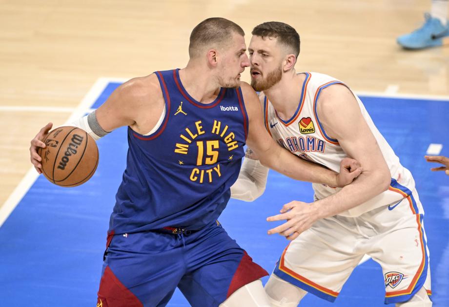 约基奇空砍44+15亚历山大31分 雷霆险胜掘金