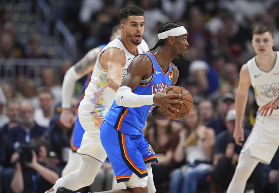 约基奇29+14+8 掘金力克雷霆拖入抢七