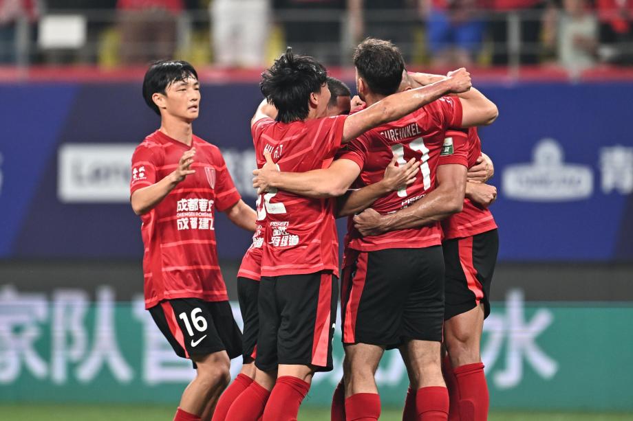 中超-费利佩破门罗穆洛失点 成都蓉城1-1西海岸