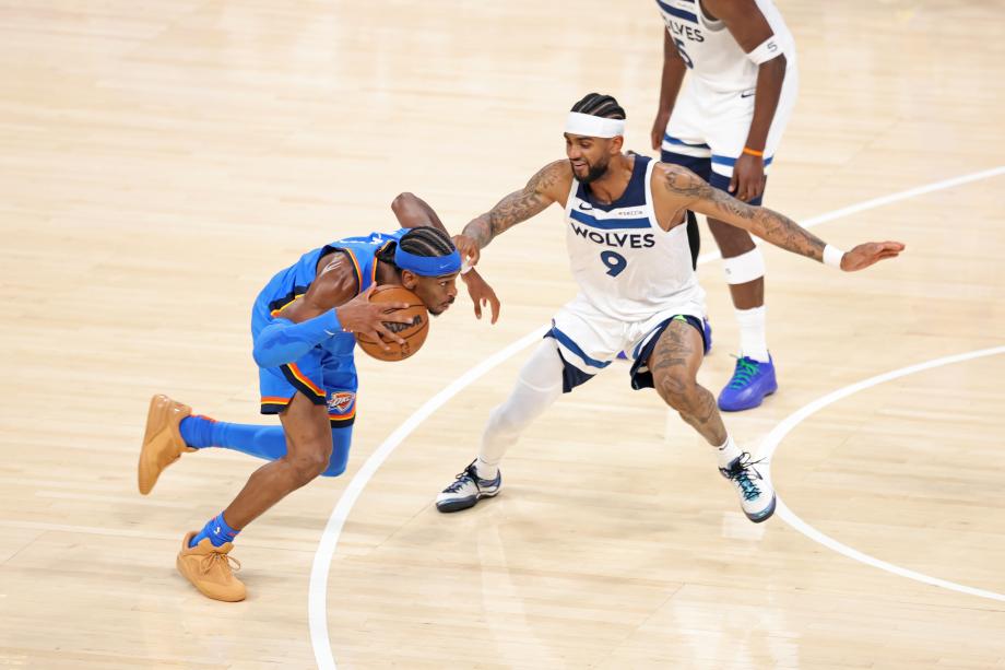 亚历山大34+7+8 雷霆大胜森林狼晋级总决赛