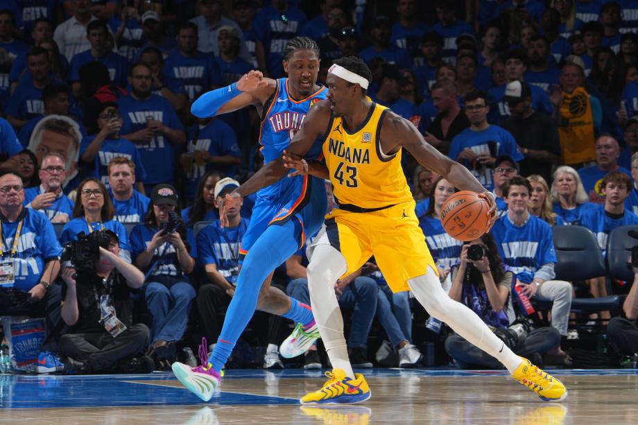 亚历山大34分 雷霆轻取步行者扳平总决赛总比分