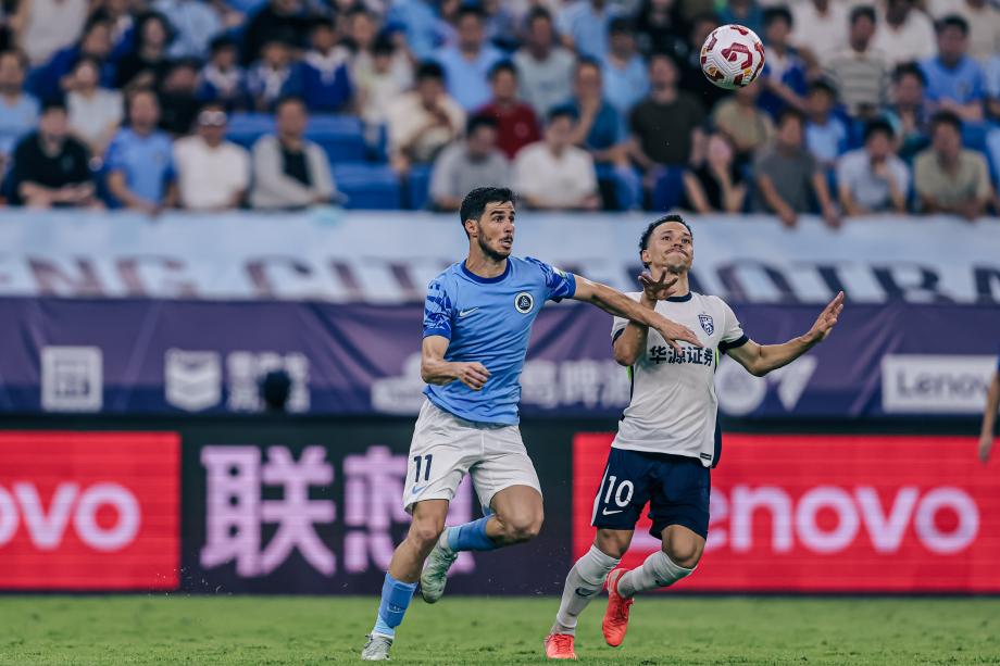 帕拉西奥斯制胜 武汉三镇客场2-1逆转深圳新鹏城