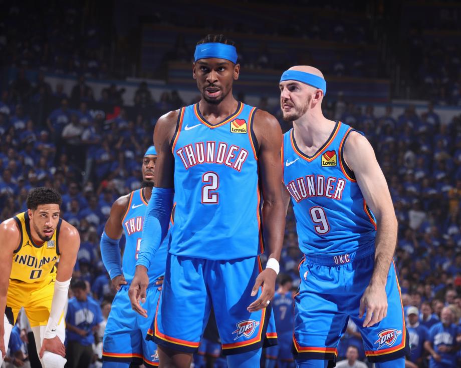 雷霆抢七大战力克步行者 获得本赛季NBA总冠军