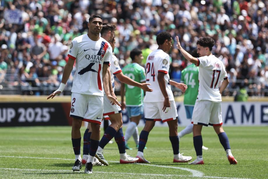 世俱杯-阿什拉夫建功 巴黎2-0西雅图晋级16强