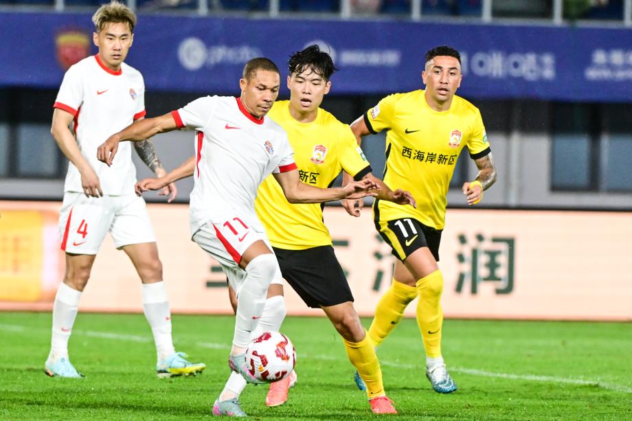 戴维森制胜 青岛西海岸1-0青岛海牛近七轮首胜