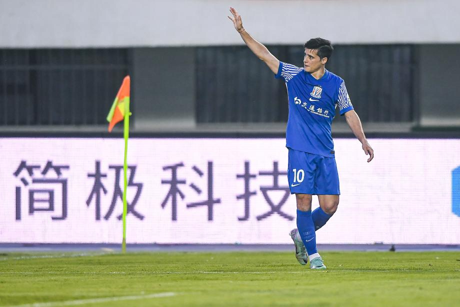 中超-特谢拉破门谭龙建功 上海申花2-1长春亚泰