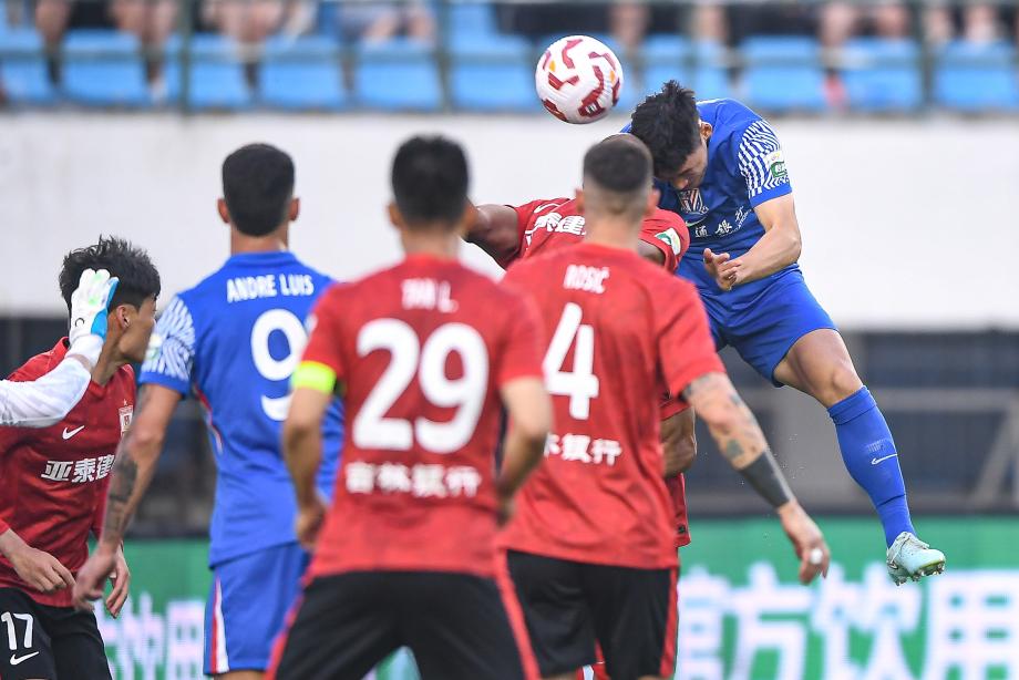 中超-特谢拉破门谭龙建功 上海申花2-1长春亚泰