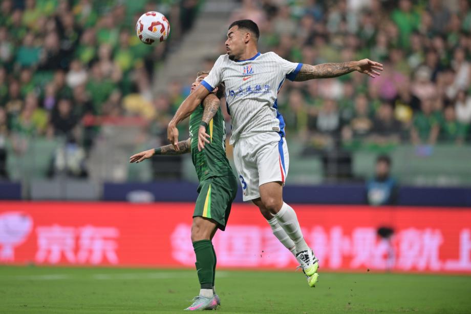 中超-吴曦进球于汉超破门 上海申花客胜北京国安