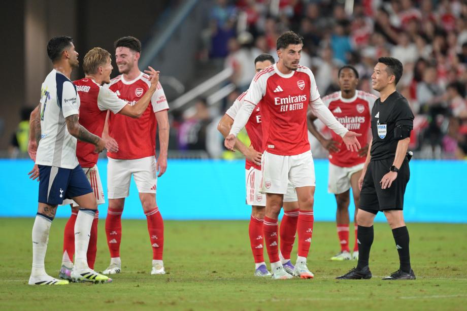 热刺1:0击败阿森纳 启德主场馆观战人数再创新高