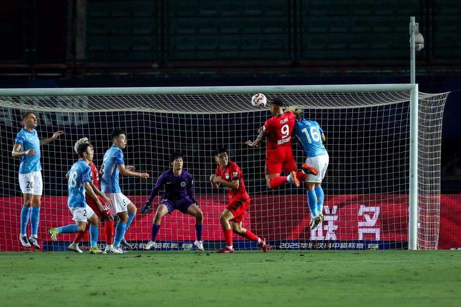 阿奇姆彭梅开二度 河南主场大胜深圳新鹏城