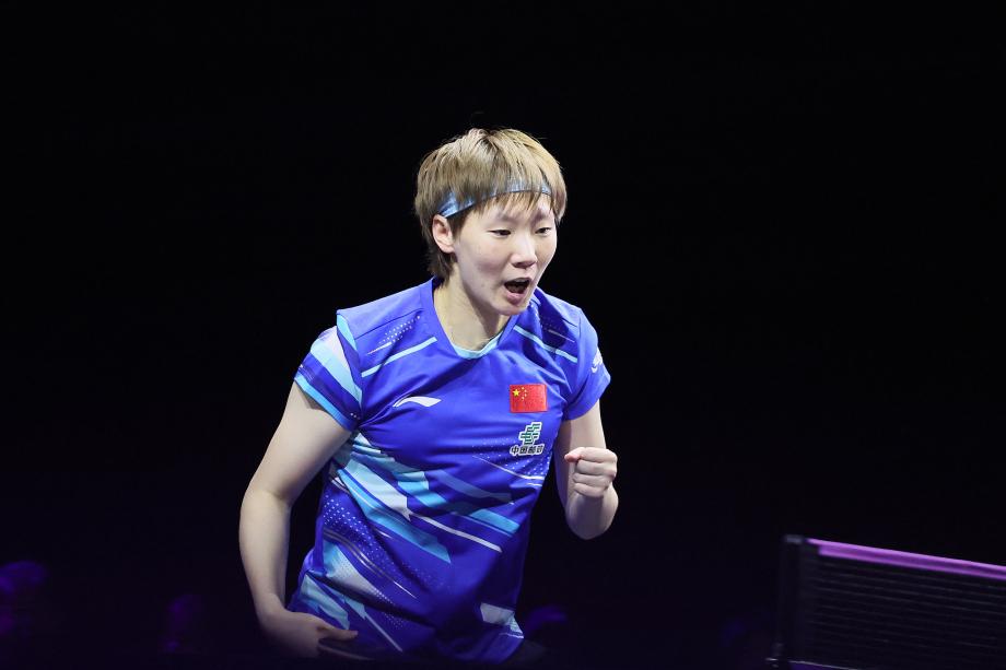 王曼昱3-1晋级WTT横滨冠军赛16强 将战队友陈熠