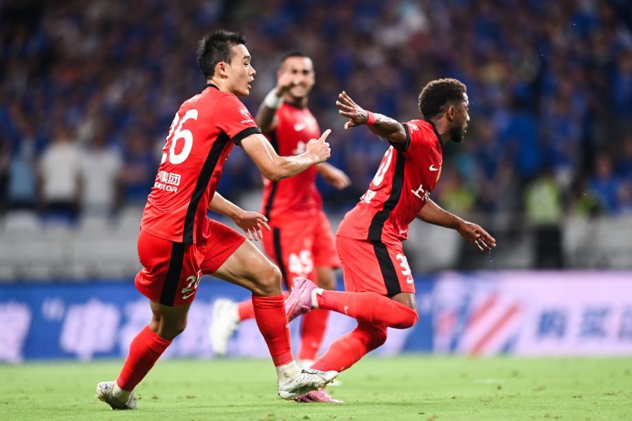 加布里埃尔进球陈晋一破门 海港客场胜申花