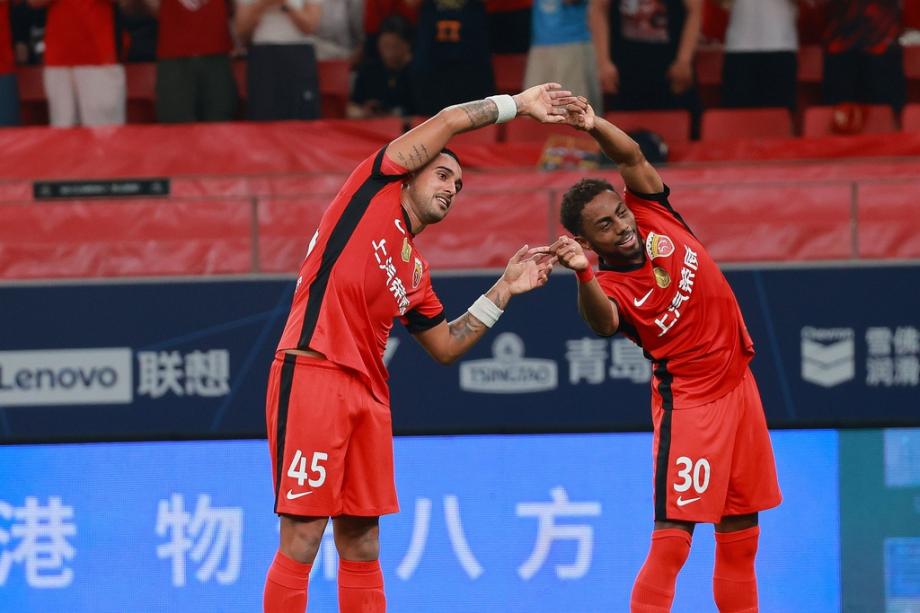 加布里埃尔点射基莱斯扳平 海港1-1津门虎