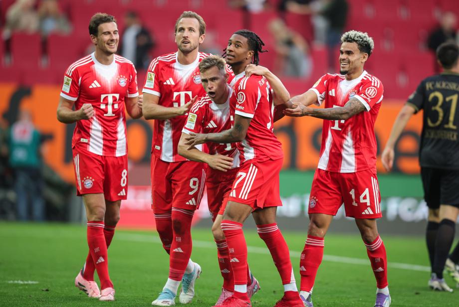 凯恩两助攻迪亚斯破门 拜仁3-2胜奥格斯堡