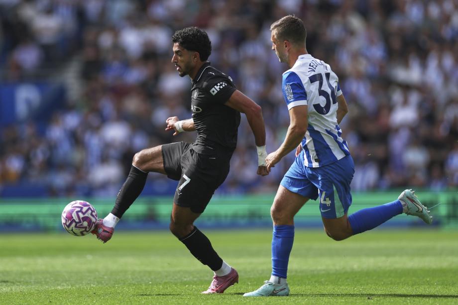 英超-哈兰德破门努内斯送点 曼城1-2布赖顿两连败