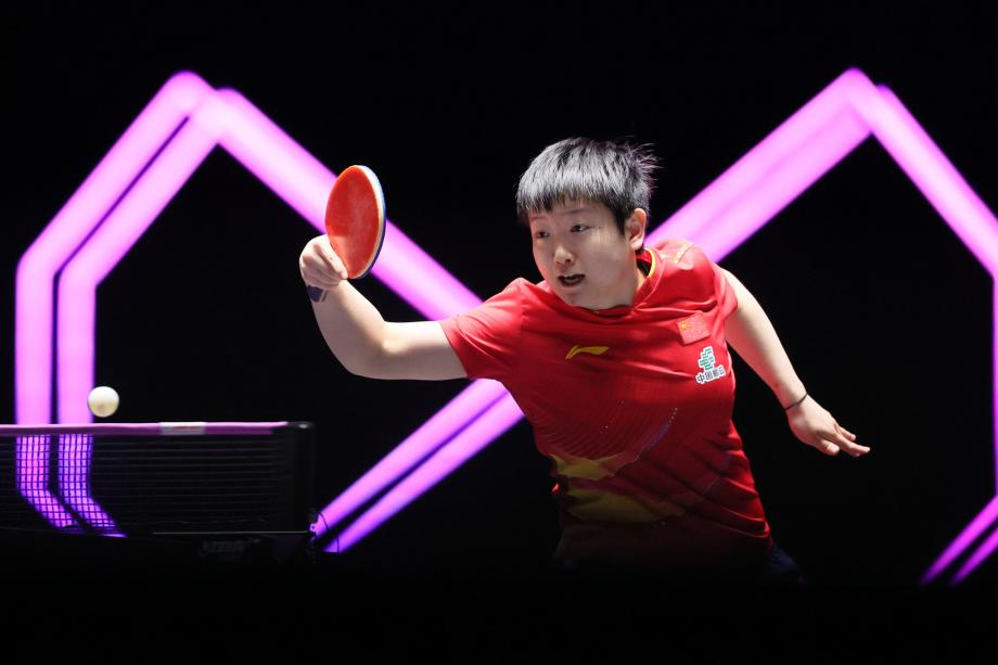 [图]WTT澳门冠军赛：孙颖莎3-1赫尔希 晋级女单16强体育赛事直播