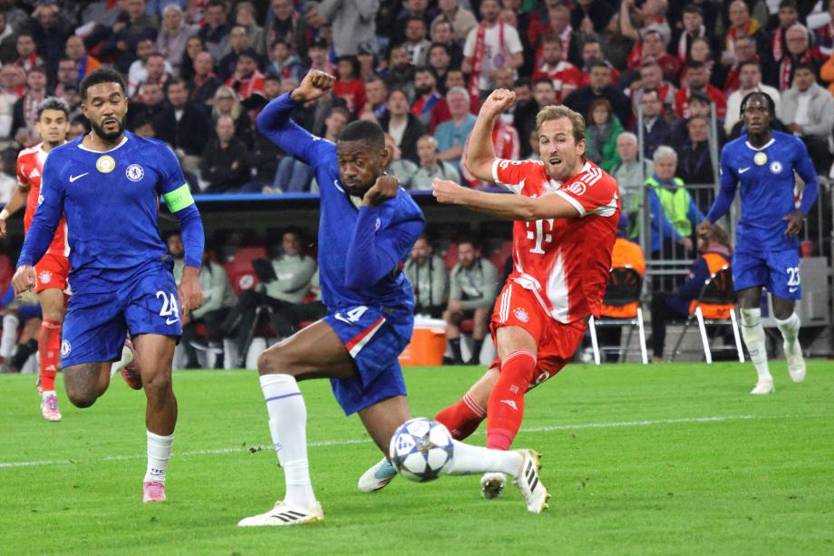 凯恩双响查洛巴乌龙帕尔默破门 拜仁3-1切尔西