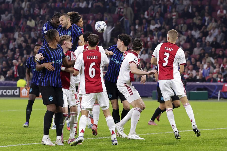 欧冠-小图拉姆双响 国米2-0阿贾克斯开门红