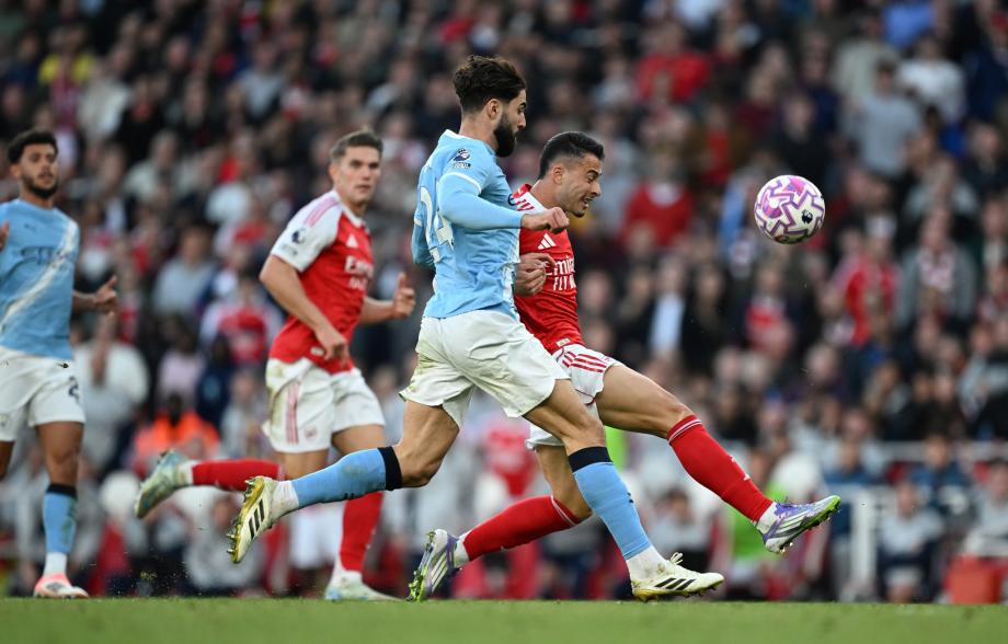 哈兰德破门马丁内利补时扳平 阿森纳1-1曼城