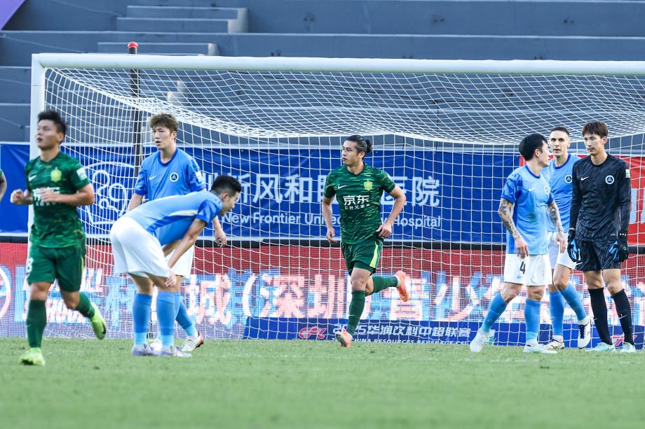 加西亚韦斯利破门 深圳新鹏城战胜北京国安