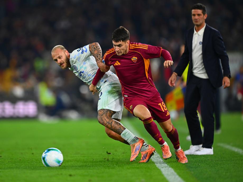 巴雷拉助攻博尼攻入关键球 国米1-0小胜罗马