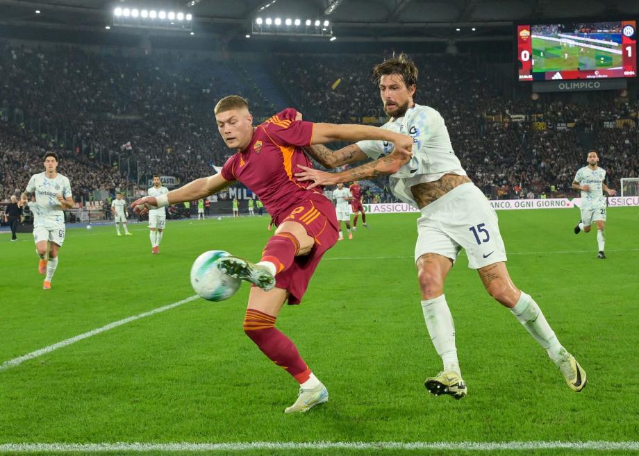 巴雷拉助攻博尼攻入关键球 国米1-0小胜罗马