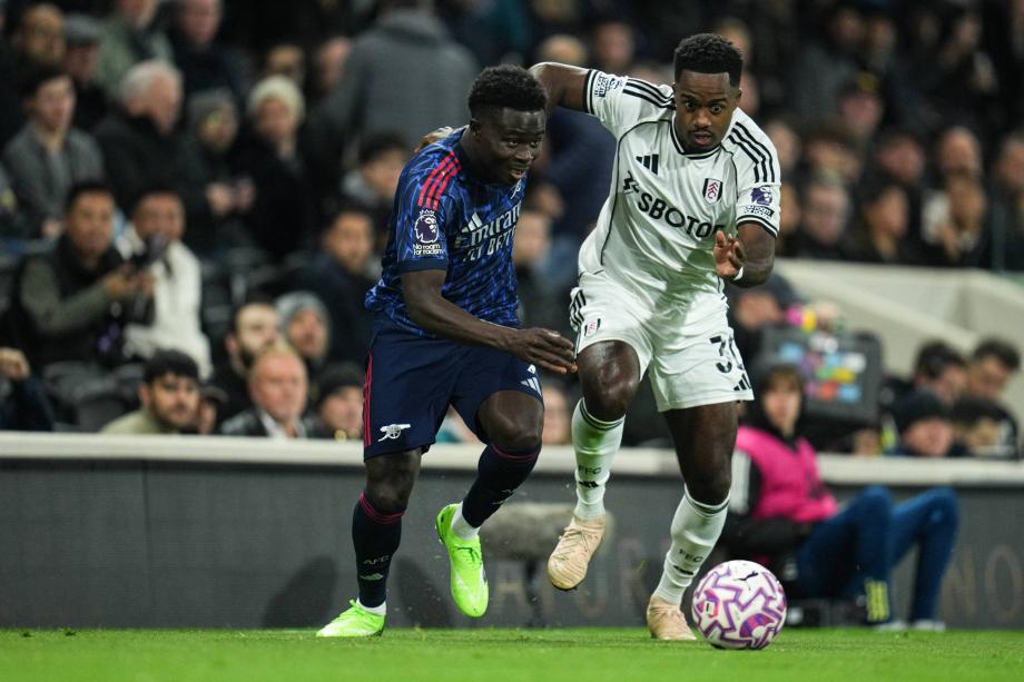 加布里埃尔助攻特罗萨德进球 阿森纳1-0富勒姆