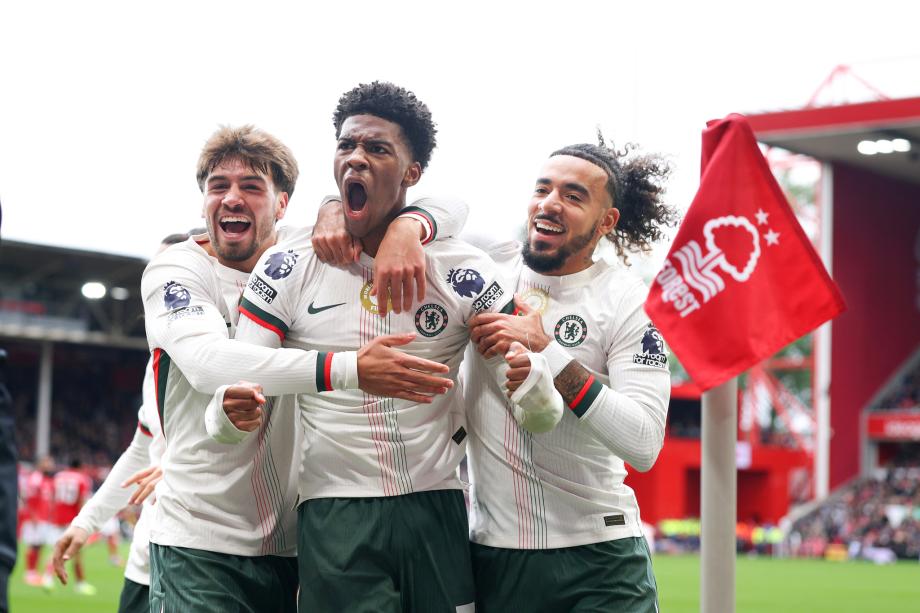 阿昌庞处子球内托传射 切尔西完胜森林两连胜