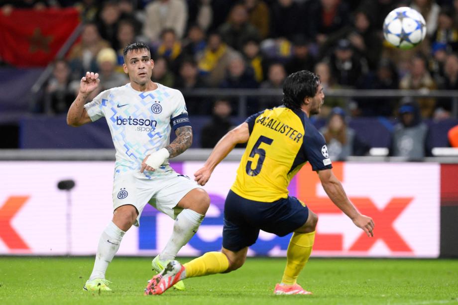 欧冠-劳塔罗破门皮奥2失空门 国米4-0圣吉罗斯