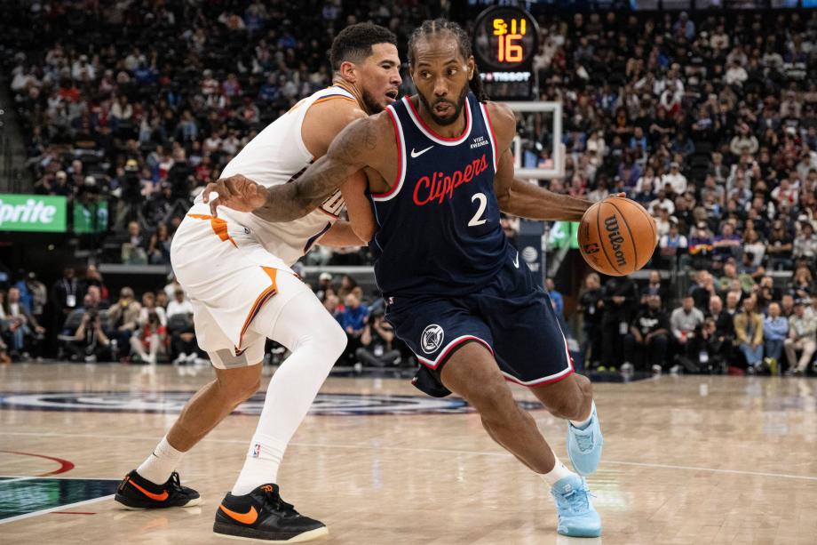 哈登30+7+7莱昂纳德27分 快船大胜太阳拿赛季首胜