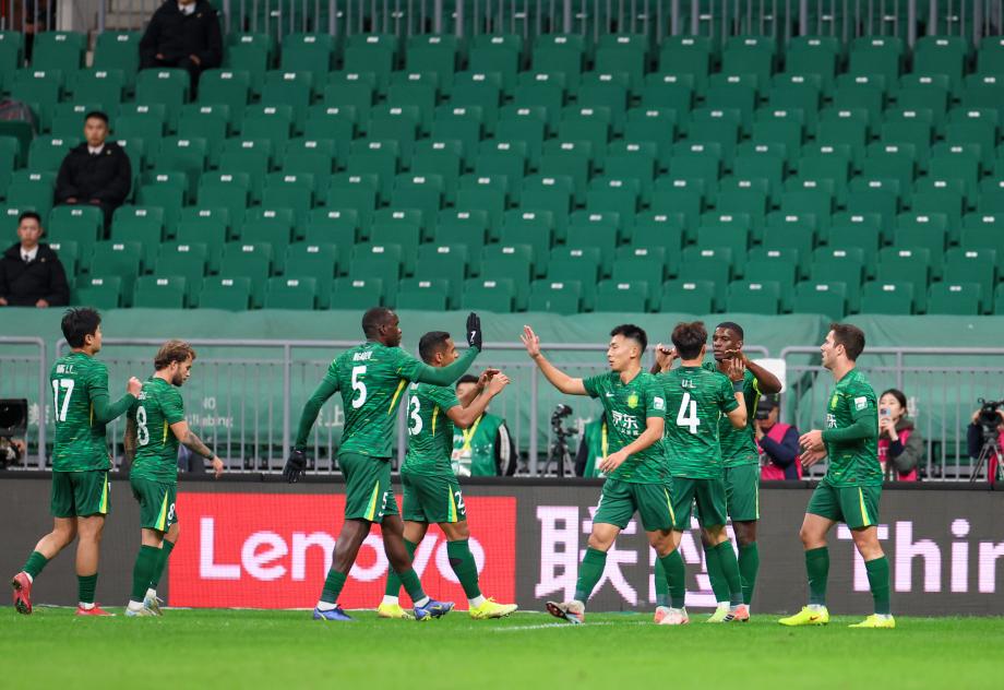 萨里奇帽子戏法 青岛海牛客场战胜北京国安