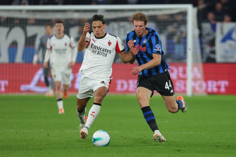 意甲-卢克曼破门莱奥半场伤退 米兰1-1亚特兰大