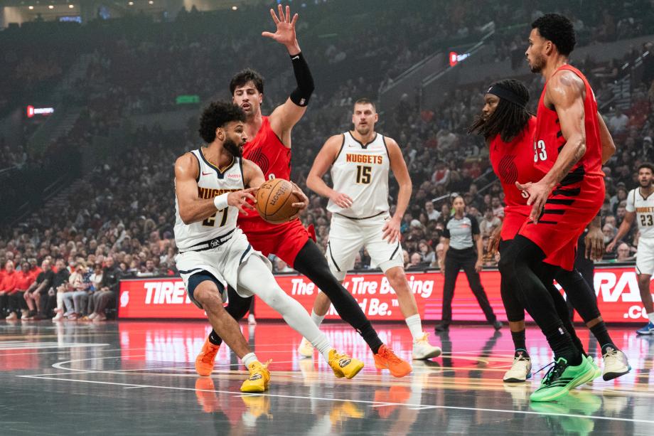 约基奇21分格兰特罚球准绝杀 开拓者险胜掘金