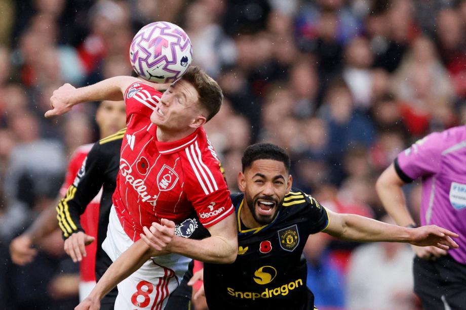 阿玛德世界波胖虎破门 曼联2-2诺丁汉森林