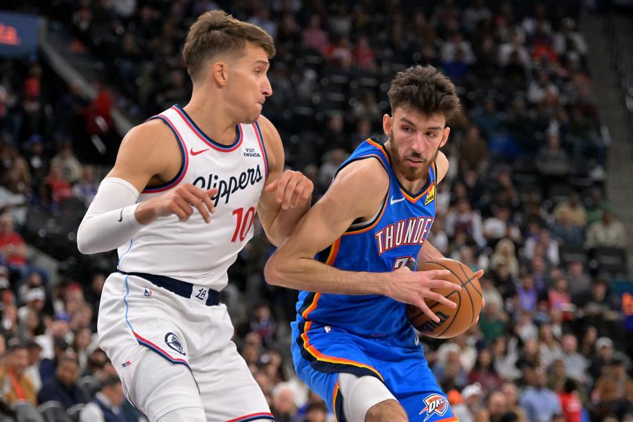 亚历山大30分12助攻 雷霆轻取快船迎来8连胜