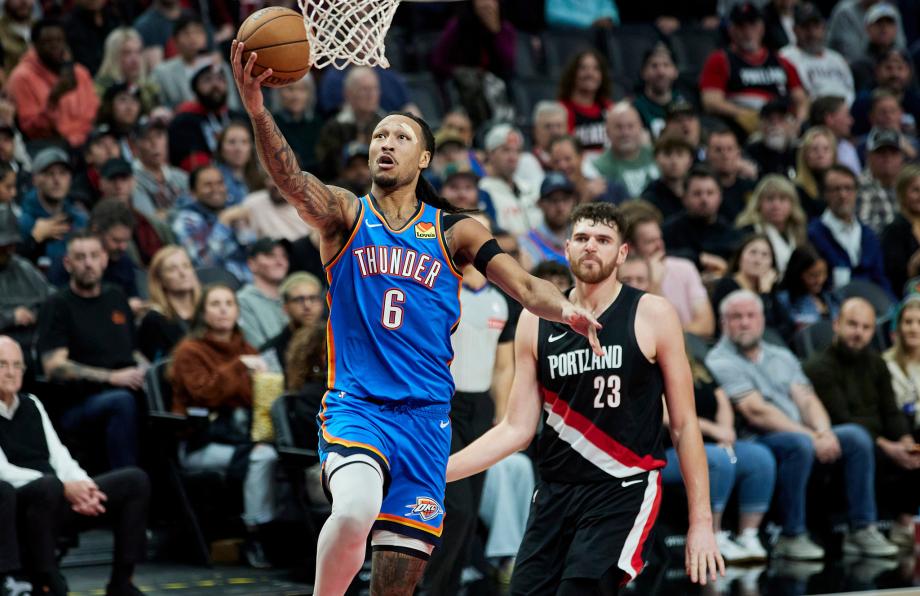 阿夫迪亚两双亚历山大35+9 开拓者送雷霆赛季首败