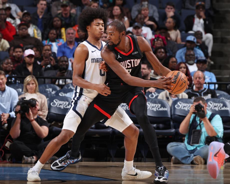 杜兰特11分申京20+16+7 火箭擒灰熊迎5连胜