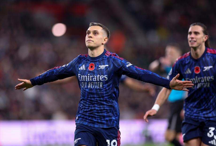 萨卡破门特罗萨德世界波 阿森纳2-2遭补时绝平