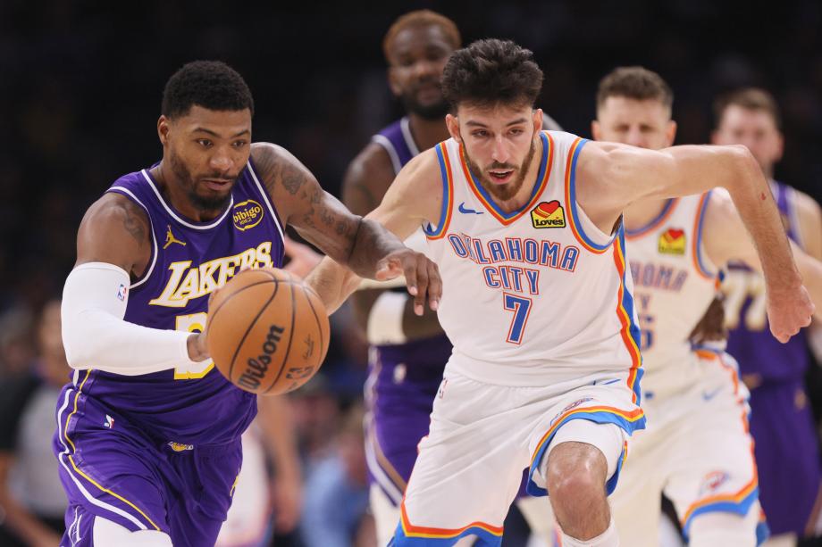 亚历山大30+5+9东契奇19+7+7 雷霆29分大胜湖人