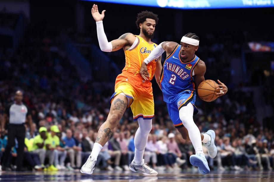 亚历山大33+7切特25+8 雷霆轻取黄蜂取5连胜