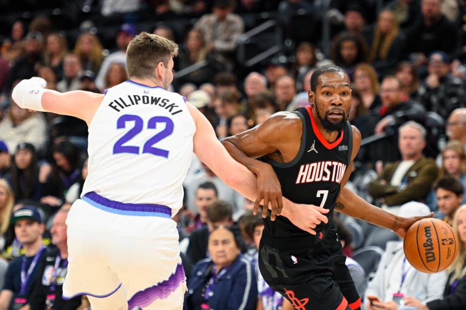 杜兰特25+6申京27+5 火箭力擒爵士取得三连胜