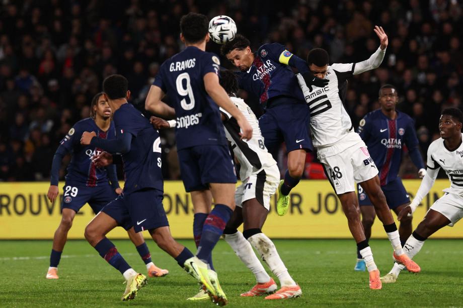 法甲-K77双响马尤卢传射 巴黎5-0雷恩距榜首1分