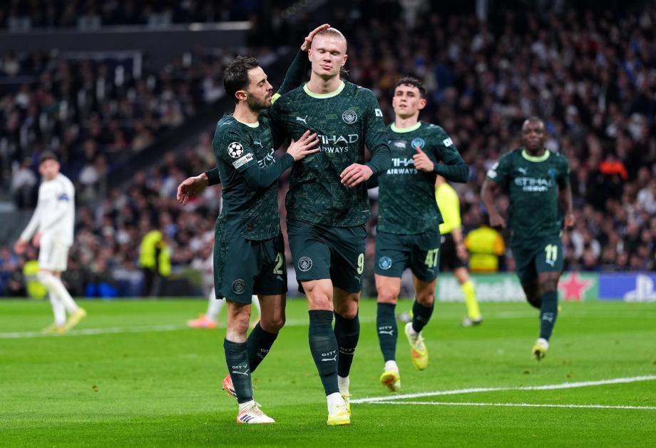 欧冠：哈兰德点射罗德里戈破荒 曼城2-1逆转皇马