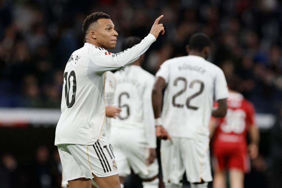 姆巴佩破门贝林厄姆建功 皇马2-0胜塞维利亚