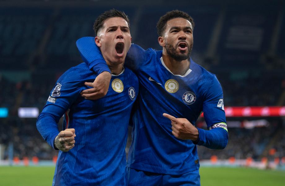 恩佐绝平赖因德斯破门格瓦伤退 曼城1-1切尔西