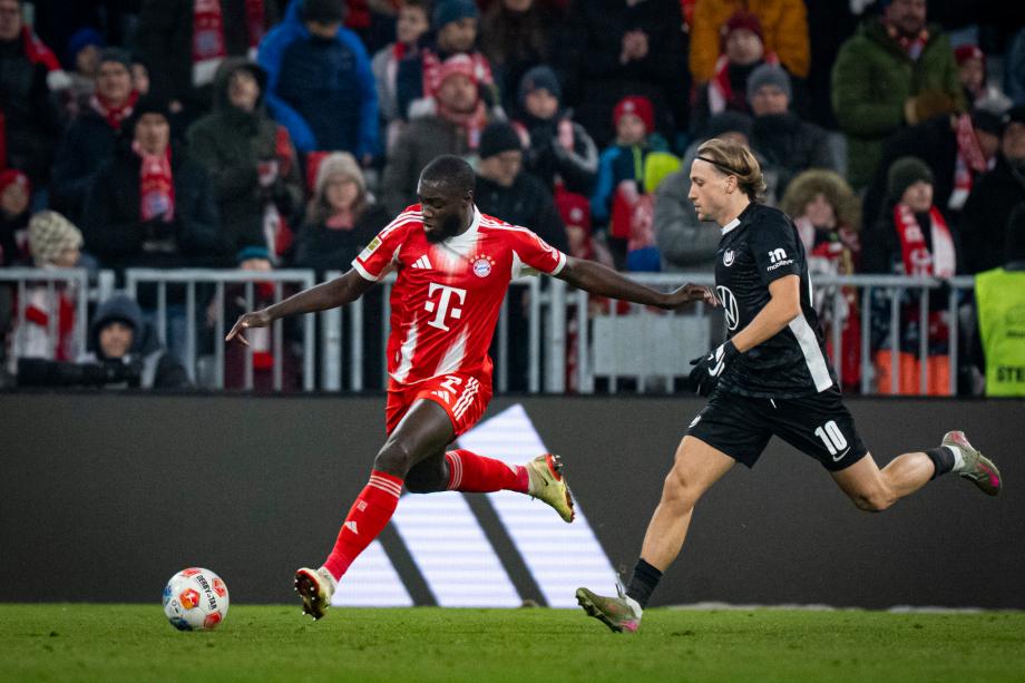 德甲-奥利塞2射1传迪亚斯破门 拜仁8-1狼堡