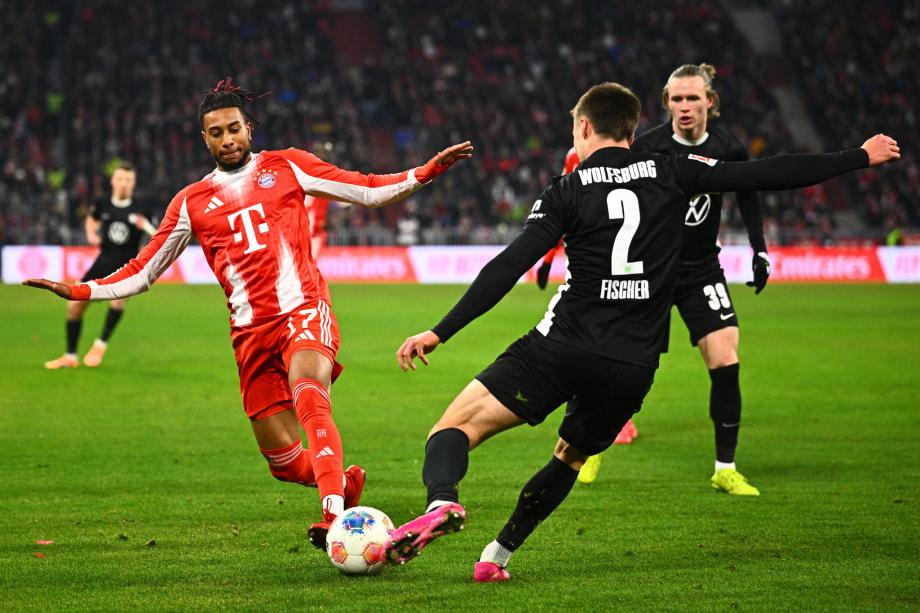 德甲-奥利塞2射1传迪亚斯破门 拜仁8-1狼堡